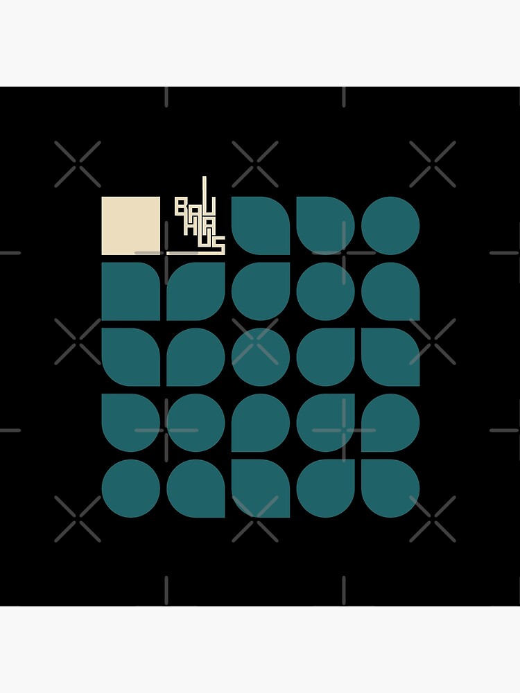 BAUHAUS minimalistic basic shapes logo by TinyTreeHugger