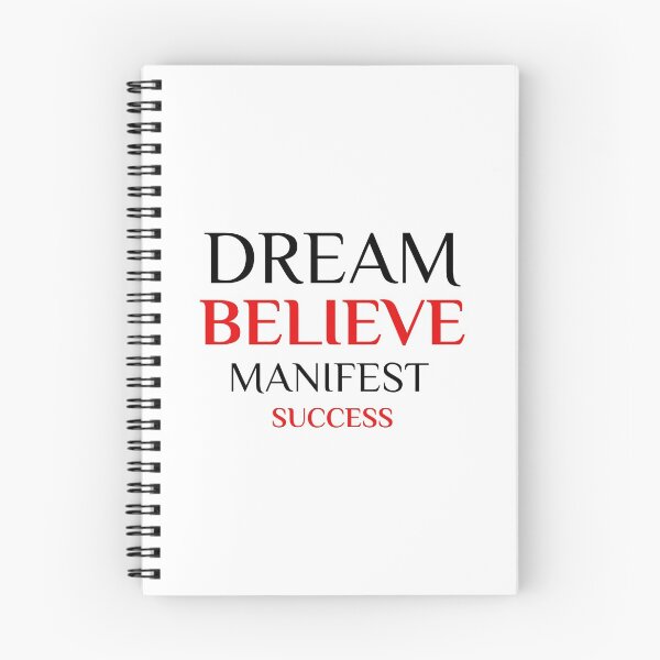 Item preview, Dream Believe Manifest Success designed and sold by Luvjesus2.