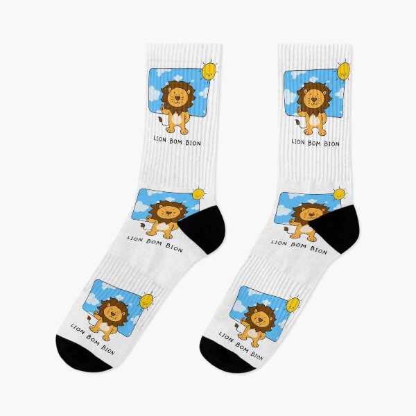 Item preview, Lion Bom Bion Cute Childrens Kids Play School Nursery Artwork designed and sold by CreatedbyJR.