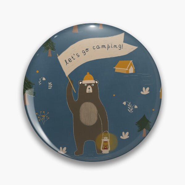 Item preview, Let's go camping designed and sold by Menina Lisboa.