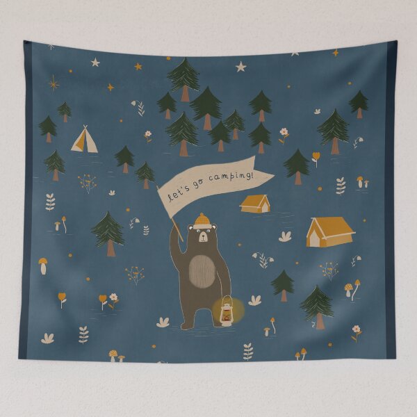 Item preview, Let's go camping designed and sold by Menina Lisboa.