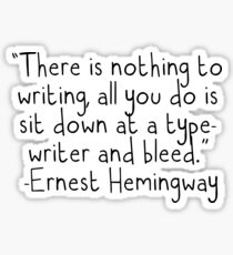 Writing Sticker