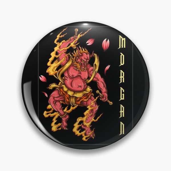Item preview, ▶ ️ ▶ ️ FIRE DEMON ◀ ️ JAPANESE ART designed and sold by KHAOTICSHOP.