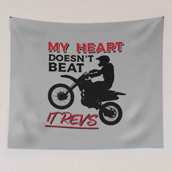 Item preview, My Heart Doesn't Beat It Revs designed and sold by DeadRight.