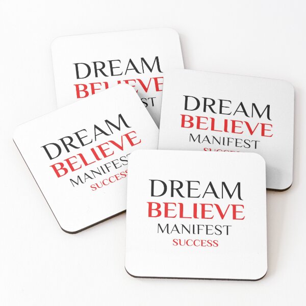 Item preview, Dream Believe Manifest Success designed and sold by Luvjesus2.