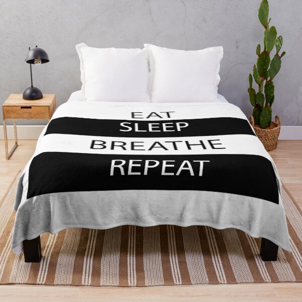 Item preview, Eat, Sleep, Breathe, Repeat designed and sold by Captionator.