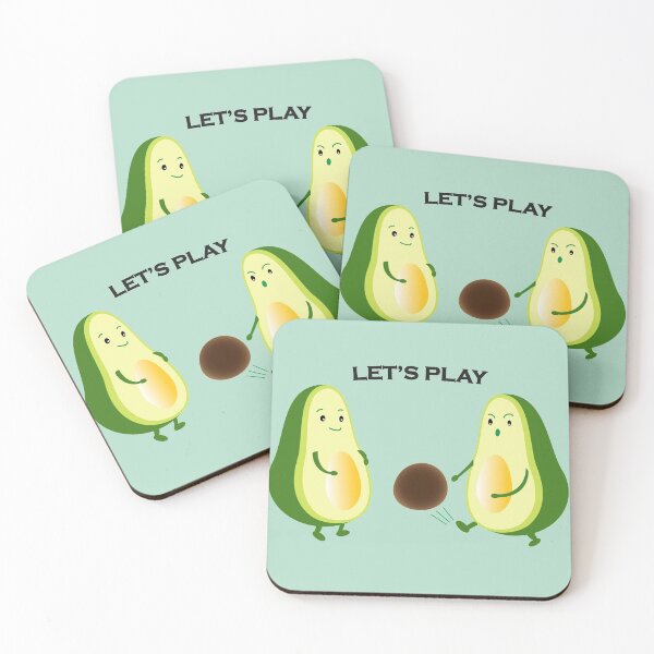 Item preview, I'm with the Avacado, Avacados playing football sticker and hoodies designed and sold by Sharath98.