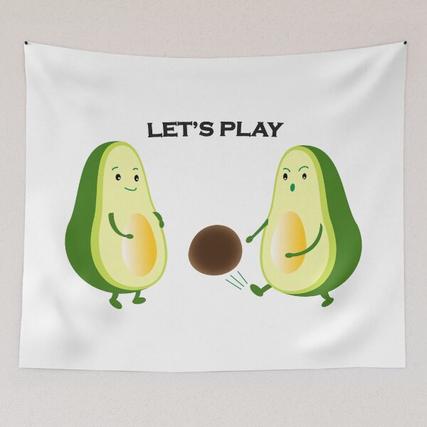 Item preview, I'm with the Avacado, Avacados playing football sticker and hoodies designed and sold by Sharath98.