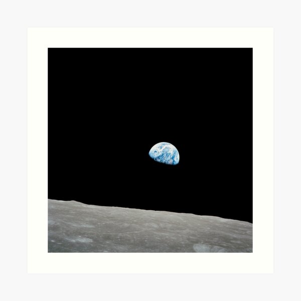 Lunar Wall Art Redbubble - earth moon space obby roblox