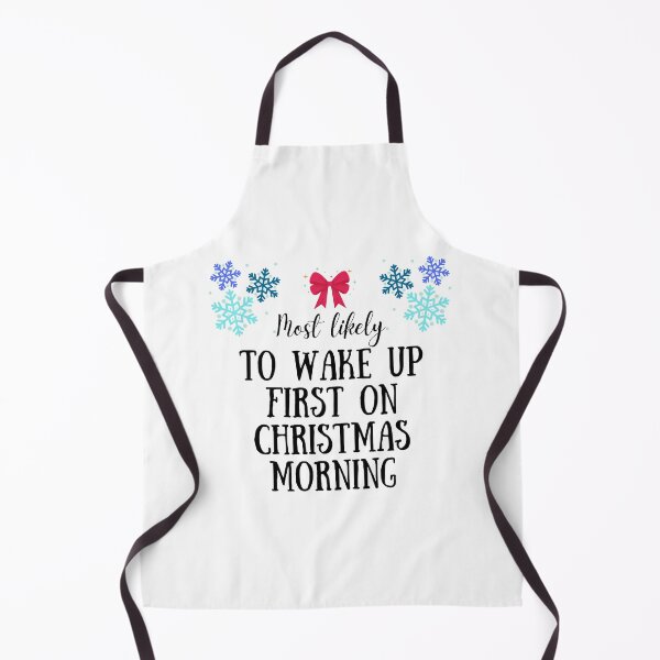 Aperçu de l'œuvre Plus susceptible de se réveiller en premier le matin de Noël créée et vendue par LineFriend.