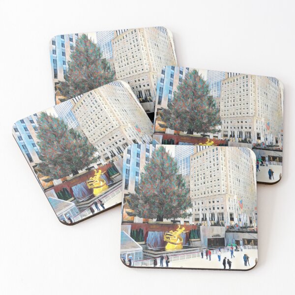 Item preview, New York during Christmas designed and sold by AnnaAndVibes.