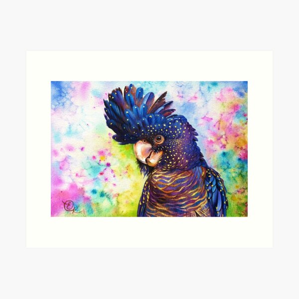 Item preview, Black Cockatoo designed and sold by Elena Kolotusha.