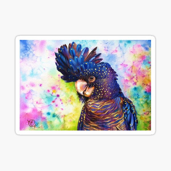 Item preview, Black Cockatoo designed and sold by Elena Kolotusha.