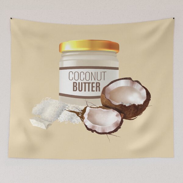 Item preview, Jar of Coconut Butter designed and sold by Alicia Chee.