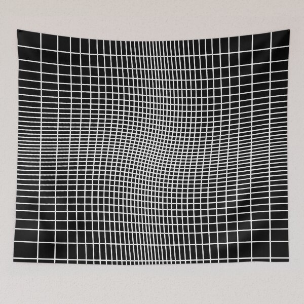 Item preview, Op-Art motion in black and white designed and sold by arkitekta.
