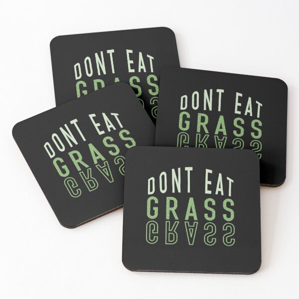 Item preview, Dont Eat Grass vegan humour designed and sold by BasicWear.