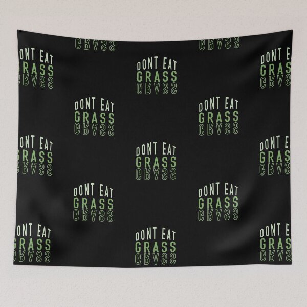 Item preview, Dont Eat Grass vegan humour designed and sold by BasicWear.