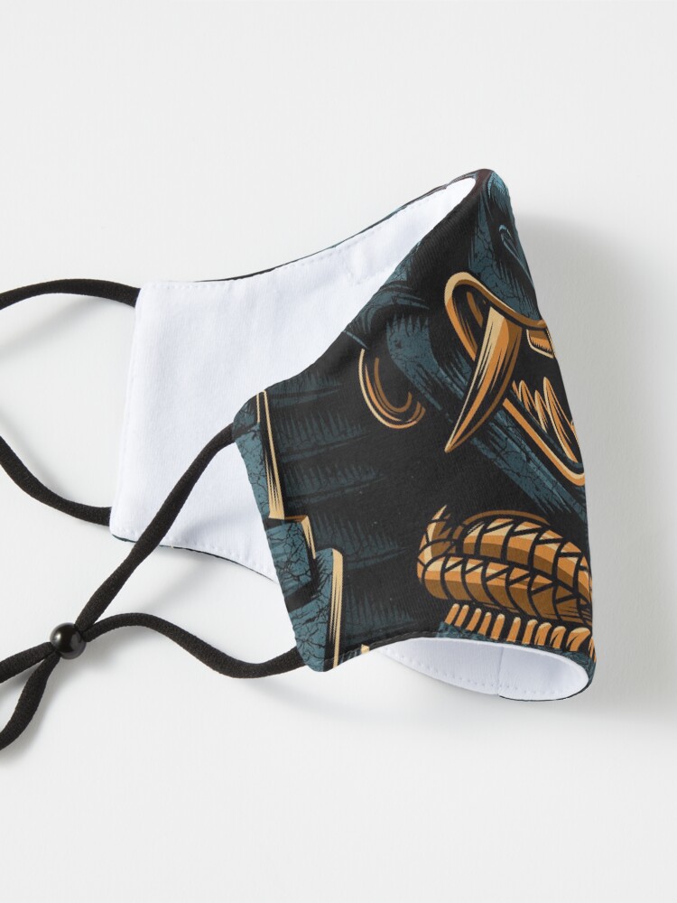 Alternate view of Awesome Samurai Gold Mask