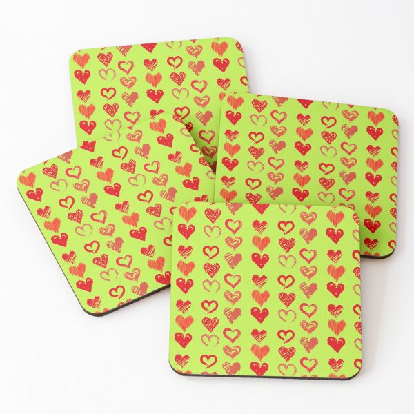 Item preview, Heart shapes stickers pack designed and sold by Urbo Panda.