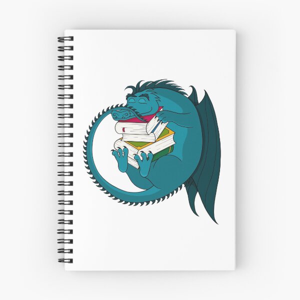 Item preview, Book Dragon designed and sold by BookshireCat.
