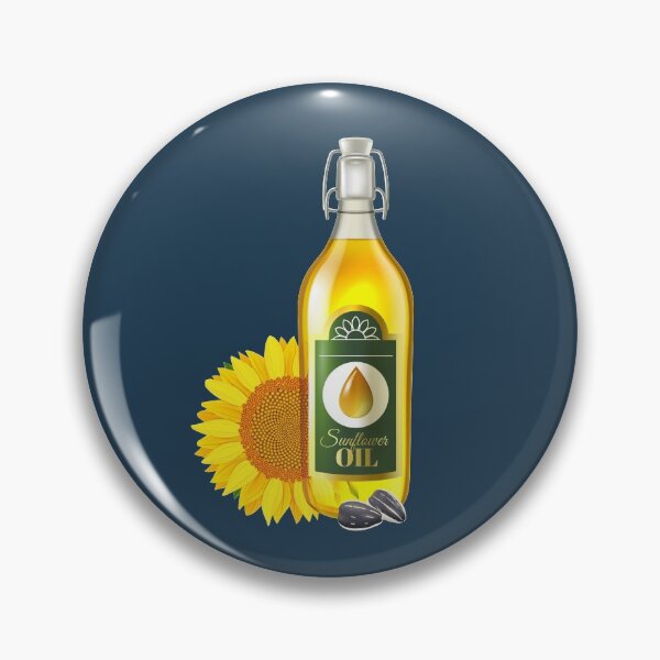 Item preview, Bottle of Sunflower Oil designed and sold by Alicia Chee.
