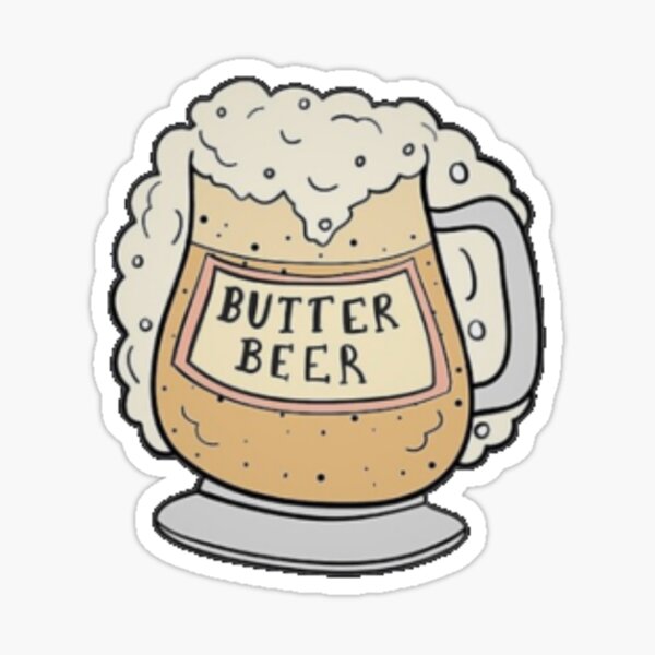 Bière au beurre Sticker
