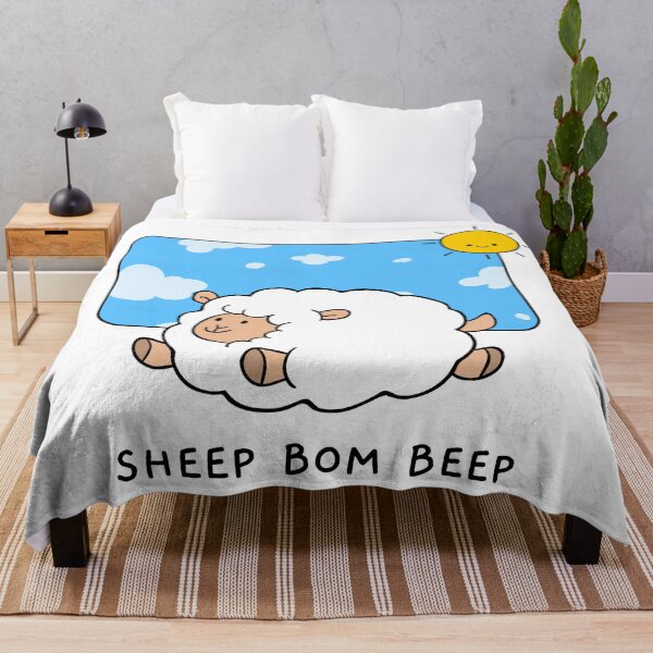 Item preview, Sheep Bom Beep Cute Childrens Kids Play School Nursery Artwork designed and sold by CreatedbyJR.