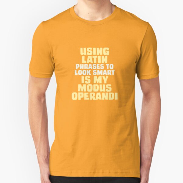 Modus Operandi Slim Fit T-Shirt