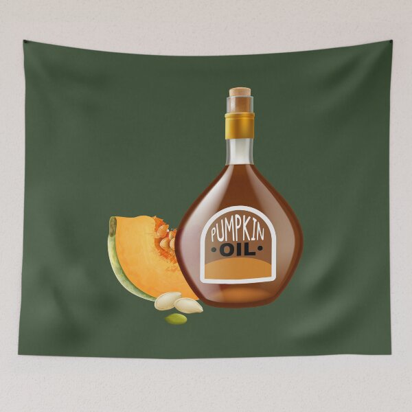 Item preview, Bottle of Pumpkin Oil designed and sold by Alicia Chee.
