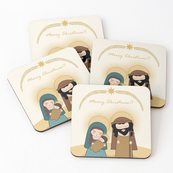 Item preview, Kokeshis Nativity Scene - Merry Christmas designed and sold by Pendientera.