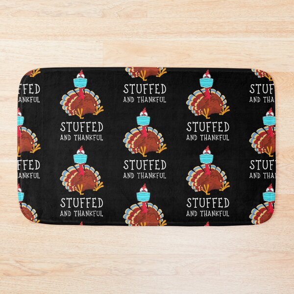 Item preview, Funny Thanksgiving turkey (cartoon). Stuffed and thankful. designed and sold by JellyBeenzz.