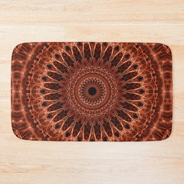 Item preview, Dark red mandala eye ethnic spiritual tie dye yoga gangster pattern designed and sold by baligaia.