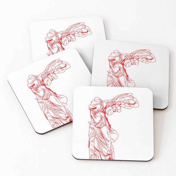 Item preview, Nike of Samothrace (Winged Victory) Outline designed and sold by calligraphallee.