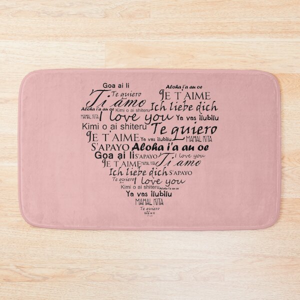 Item preview, Heart I love you in other languages designed and sold by Pendientera.