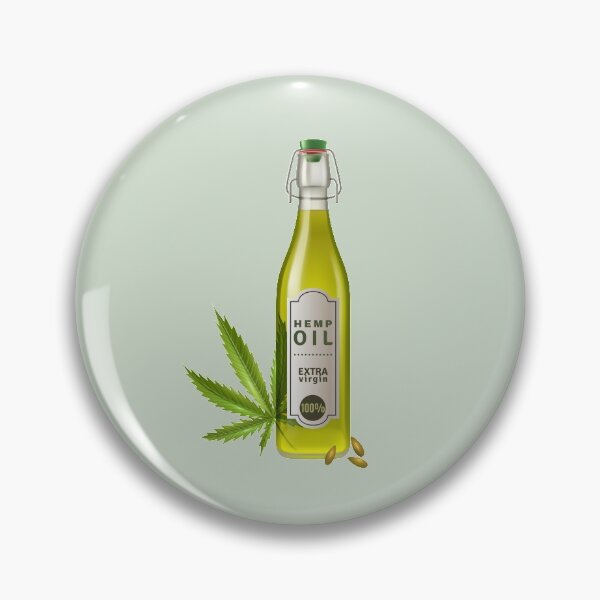 Item preview, Bottle of Hemp Oil designed and sold by Alicia Chee.