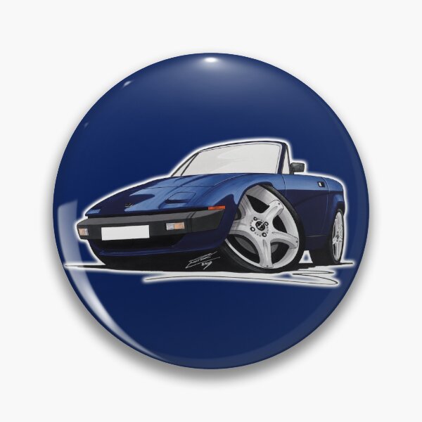 Item preview, Triumph TR7 DHC Convertible D.Blue designed and sold by Yeomans Cartoons.