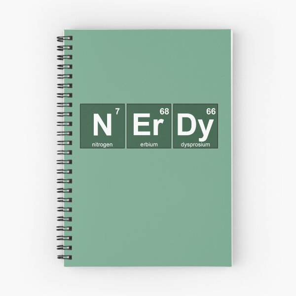 Item preview, Nerdy Periodic Table designed and sold by QueenHare.
