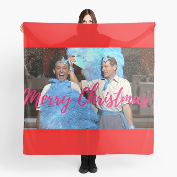 Christmas, fun, florida, holidays, snow, classic film, Kaye, Bing, WWII, music, drag, gift Scarf