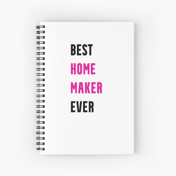 Funny Gifts For Homemakers Spiral Notebook