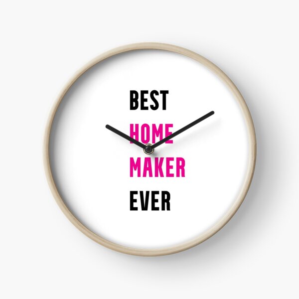 Funny Gifts For Homemakers Clock