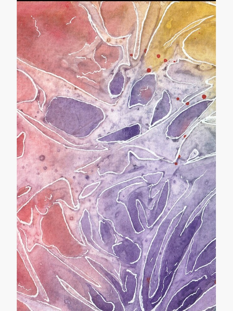Thumbnail 4 of 4, Samsung Galaxy Phone Case, Organic abstract aquarel 13 designed and sold by Rudi-Bloes.