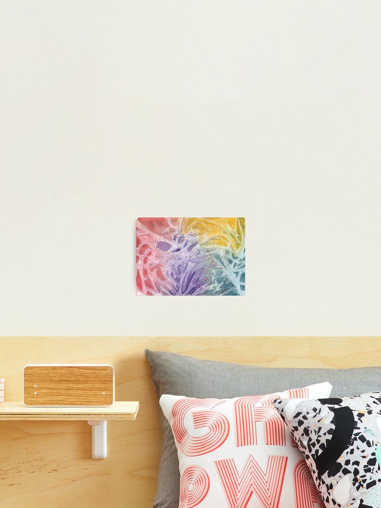 Thumbnail 2 of 3, Photographic Print, Organic abstract aquarel 13 designed and sold by Rudi-Bloes.