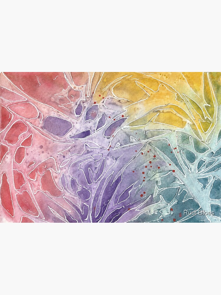 Thumbnail 3 of 3, Journal, Organic abstract aquarel 13 designed and sold by Rudi-Bloes.