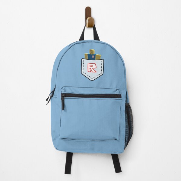 Robux Backpacks Redbubble - blue robux backpack
