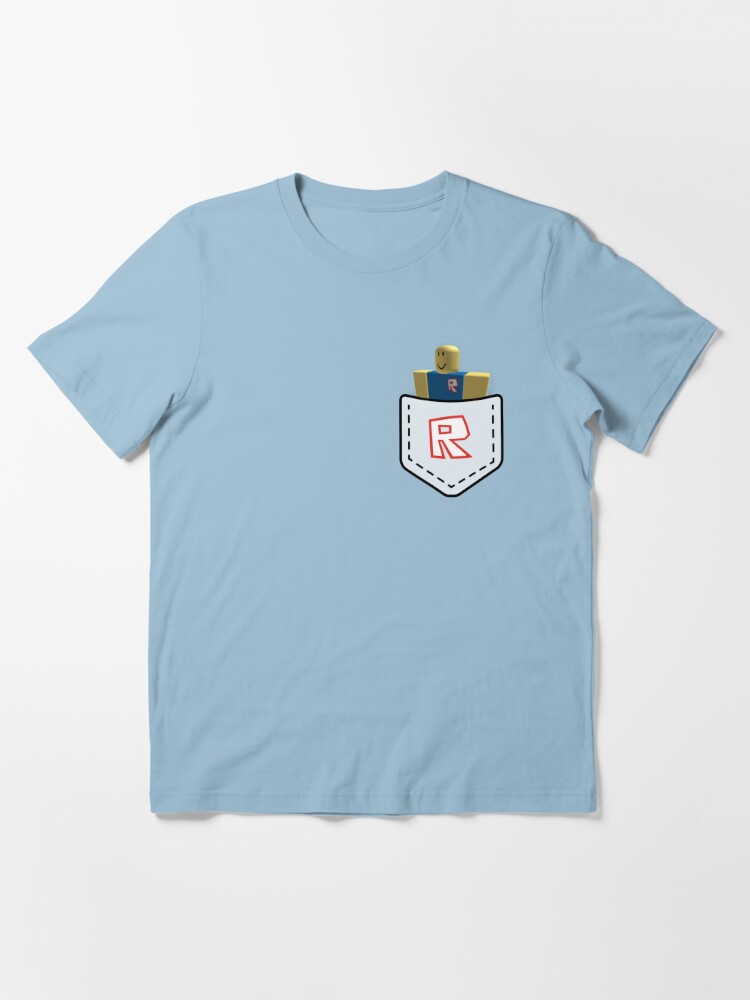 Roblox Noob In Pocket T Shirt By Candyacid Redbubble - roblox garfield shirt