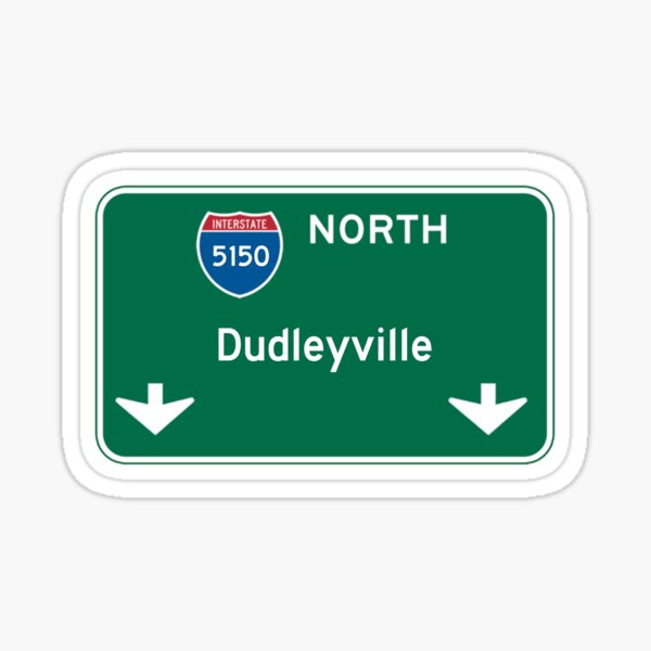 WWE - Dudleyville Sign Sticker