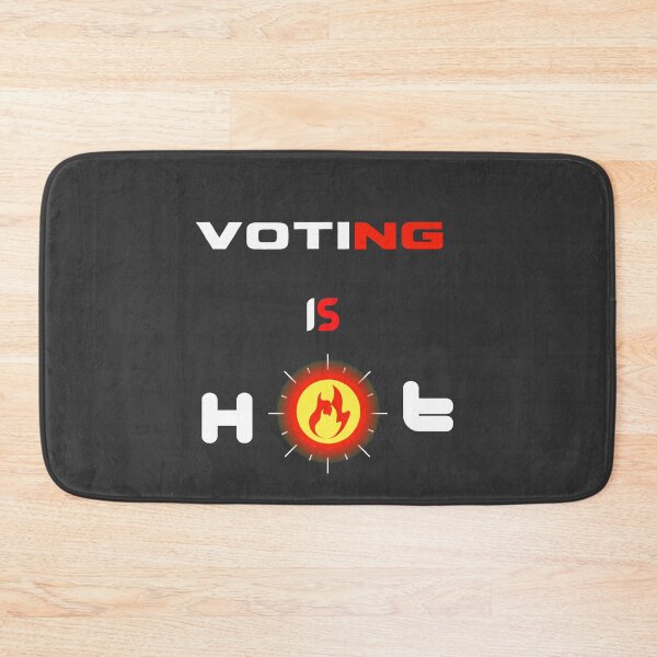Item preview, Voting Is Hot designed and sold by StyleXSecret.