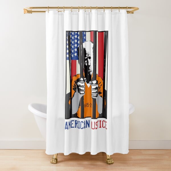 Trump Prison Shower Curtains Redbubble