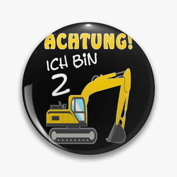 Item preview, 2nd birthday I'm 2 years old excavator construction site boy designed and sold by Renergie.