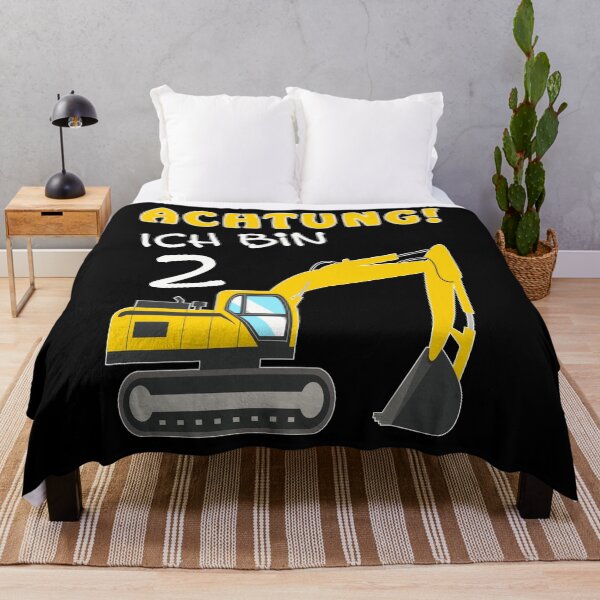 Item preview, 2nd birthday I'm 2 years old excavator construction site boy designed and sold by Renergie.